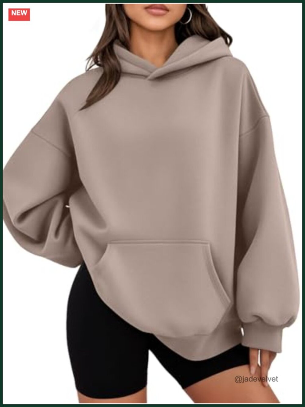 Oversized Hoodie for Women Long Sleeve Pullover Kangaroo Pocket Casual Fall